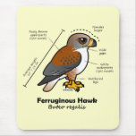 Ferruginous Hawk Statistics Mousepads