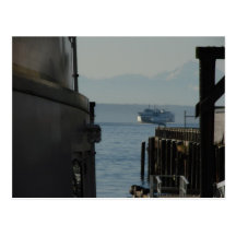 Ferry in Puget Sound Post Card