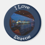 Ferry through the Window Refrigerator Magnets