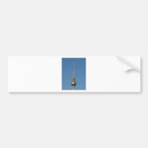 Fersehturm Television Tower Berlin Germany Bumper Sticker