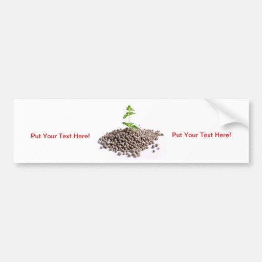 Fertilizer Bumper Stickers