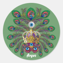 Festival Argos-Argus Eyes Important view notes Sticker