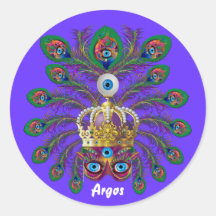Festival Argos-Argus Eyes Important view notes Stickers