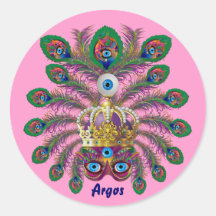 Festival Argos-Argus Eyes Important view notes Stickers