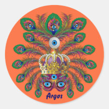 Festival Argos-Argus Eyes Important view notes Sticker