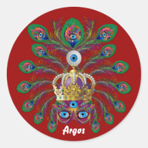 Festival Argos-Argus Eyes Important view notes Sticker