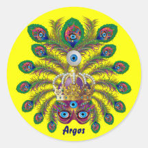 Festival Argos-Argus Eyes Important view notes Sticker
