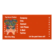 Festival Business Theme Hz View Hints Personalized Photo Card