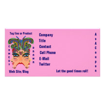 Festival Business Theme Hz View Hints Photo Card Template
