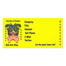 Festival Business Theme Hz View Hints Custom Photo Card