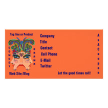 Festival Business Theme Hz View Hints Customized Photo Card