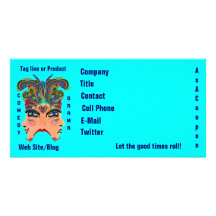 Festival Business Theme Hz View Hints Custom Photo Card