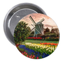 Festival de tulipe badges avec agrafe