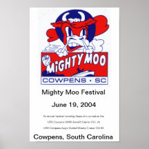 Festival puissant 2004 de MOO Posters