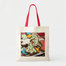 Festive Christmas Gingerbread Cookies Bag