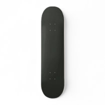 Festive dark blue Circles on a retro grey backgrou Custom Skateboard
