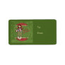 Festive Design with country angel Address Labels
