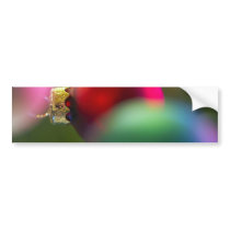 Festive Holiday Christmas Decorations Bumper Stickers