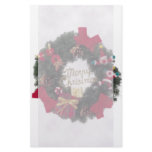 Festive Holiday Merry Christmas Wreath  Stationery