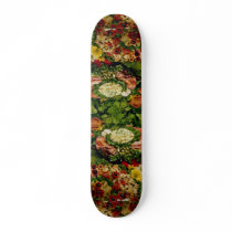 Festive holiday platters skate deck