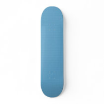 Festive light blue Circles on a retro blue backgro Skate Board Deck