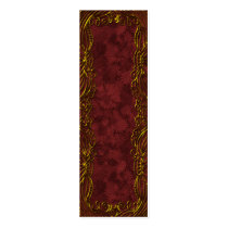 Festive ornamental bookmark or tag business cards