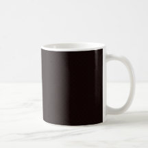 Festive red Circles on a retro black background Coffee Mug