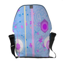 festive Rickshaw Messenger Bag