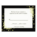 Festive RSVP Card Personalized Invites