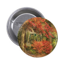 Festive - Van Gogh Button