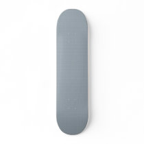 Festive white Circles on a retro grey background Custom Skateboard