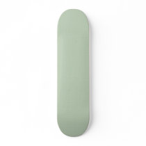 Festive white Circles on a retro light blue backgr Skate Board Decks