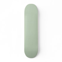 Festive white Circles on a retro light blue backgr Skateboard Deck
