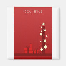 Festivus heureux magnets pour réfrigérateur