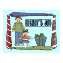 Fête des pères cartes postales