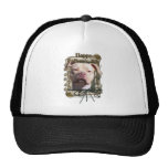Fête des pères - pattes en pierre - Pitbull - fill Casquette De Camionneur