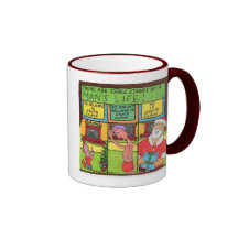 Fête des pères Père Noël Tasse À Café