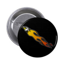 Feuer Adler Anstecknadelbuttons