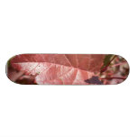 Feuille d'automne rouge skateboards cutomisables