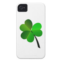 Feuille de trèfle shamrock coques iPhone 4