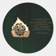Feuille d'or autocollants