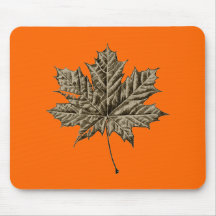 feuille tapis de souris