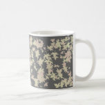 Feuille tombé automne et conception d'hiver tasse