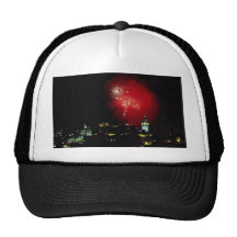 Feux d'artifice de Calton Hall, Edimbourg Casquettes De Camionneur
