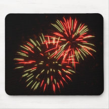 Feux d'artifice Mousepad 3A Tapis De Souris