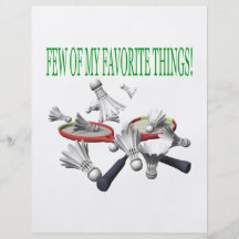 Few Of My Favourite Things Full Colour Flyer