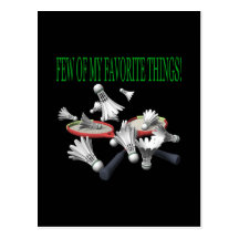 Few Of My Favourite Things Postcards