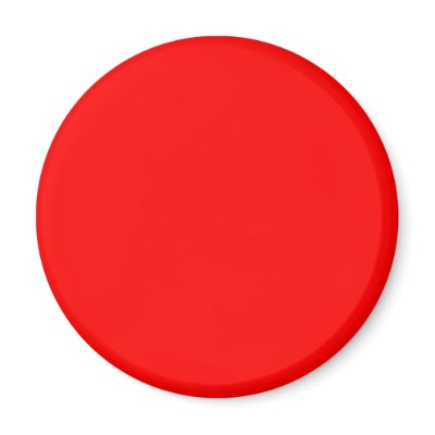 FF0000 Red Magnet by designs4you
