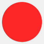 FF0000 Red Sticker