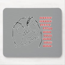 FFFFUUUUU MOUSEPAD